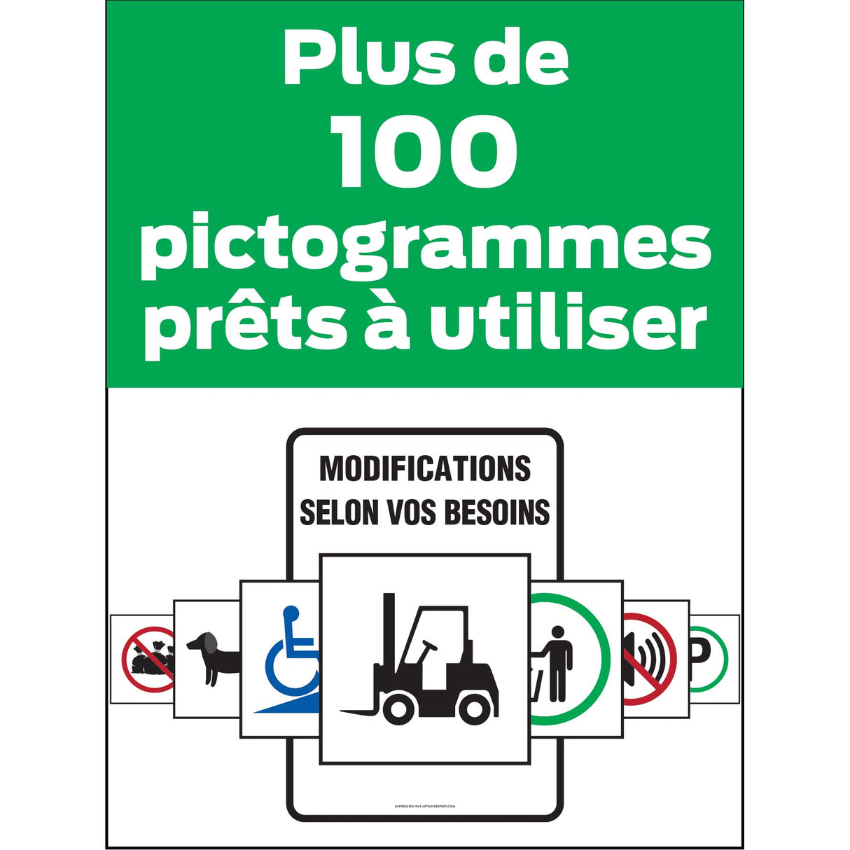 Affiche personnalisée (verticale)