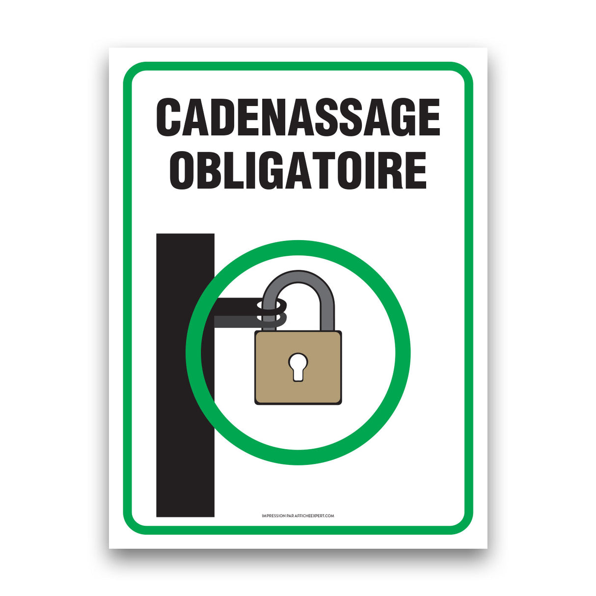 Cadenassage obligatoire