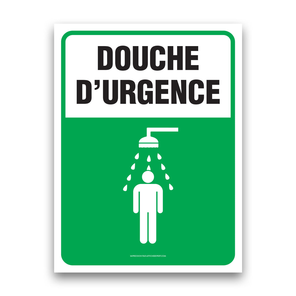 Douche d'urgence