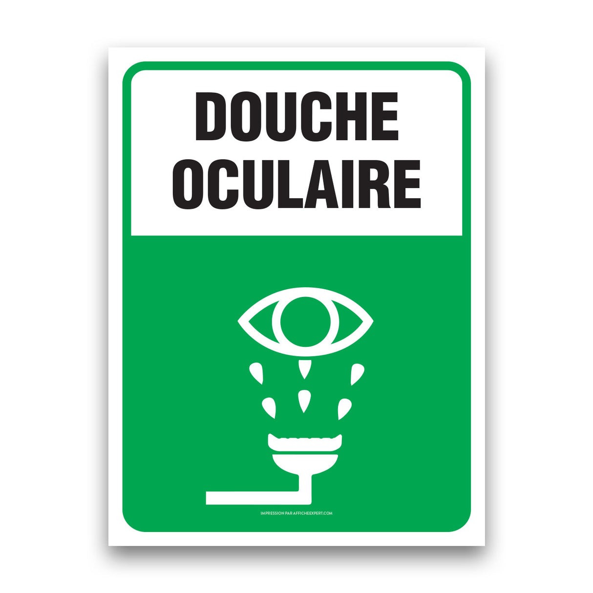 Douche oculaire