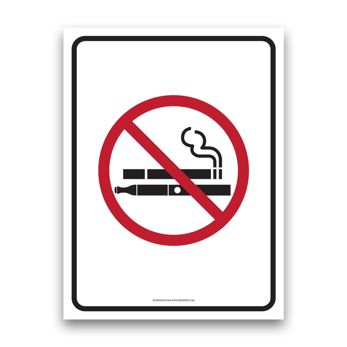 Interdiction de fumer / vapoter