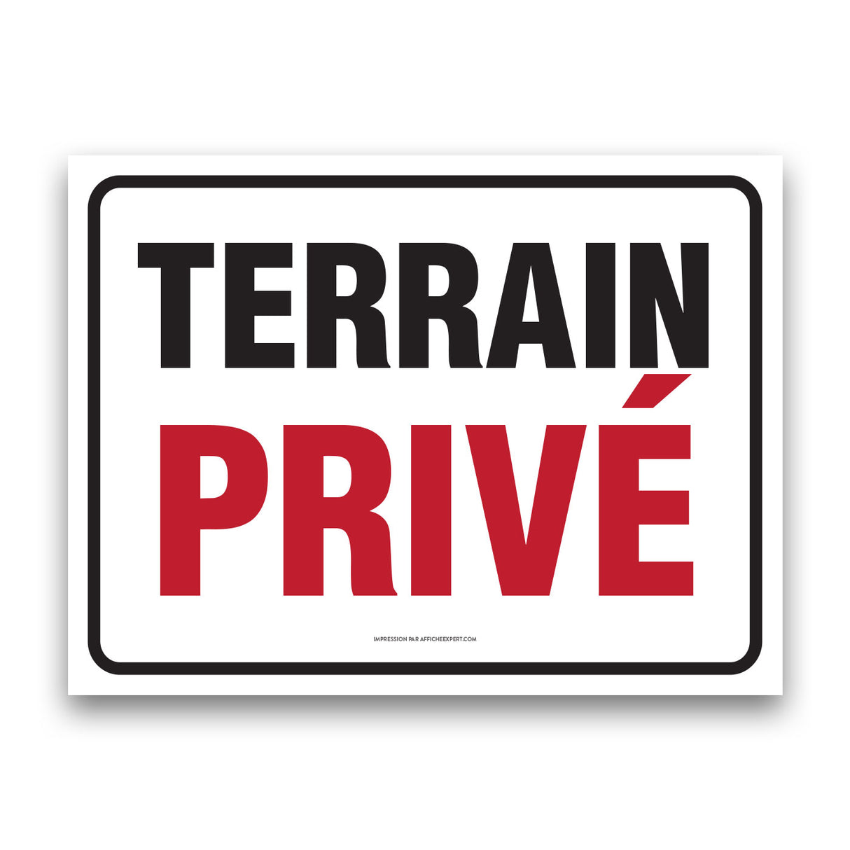 Terrain privé