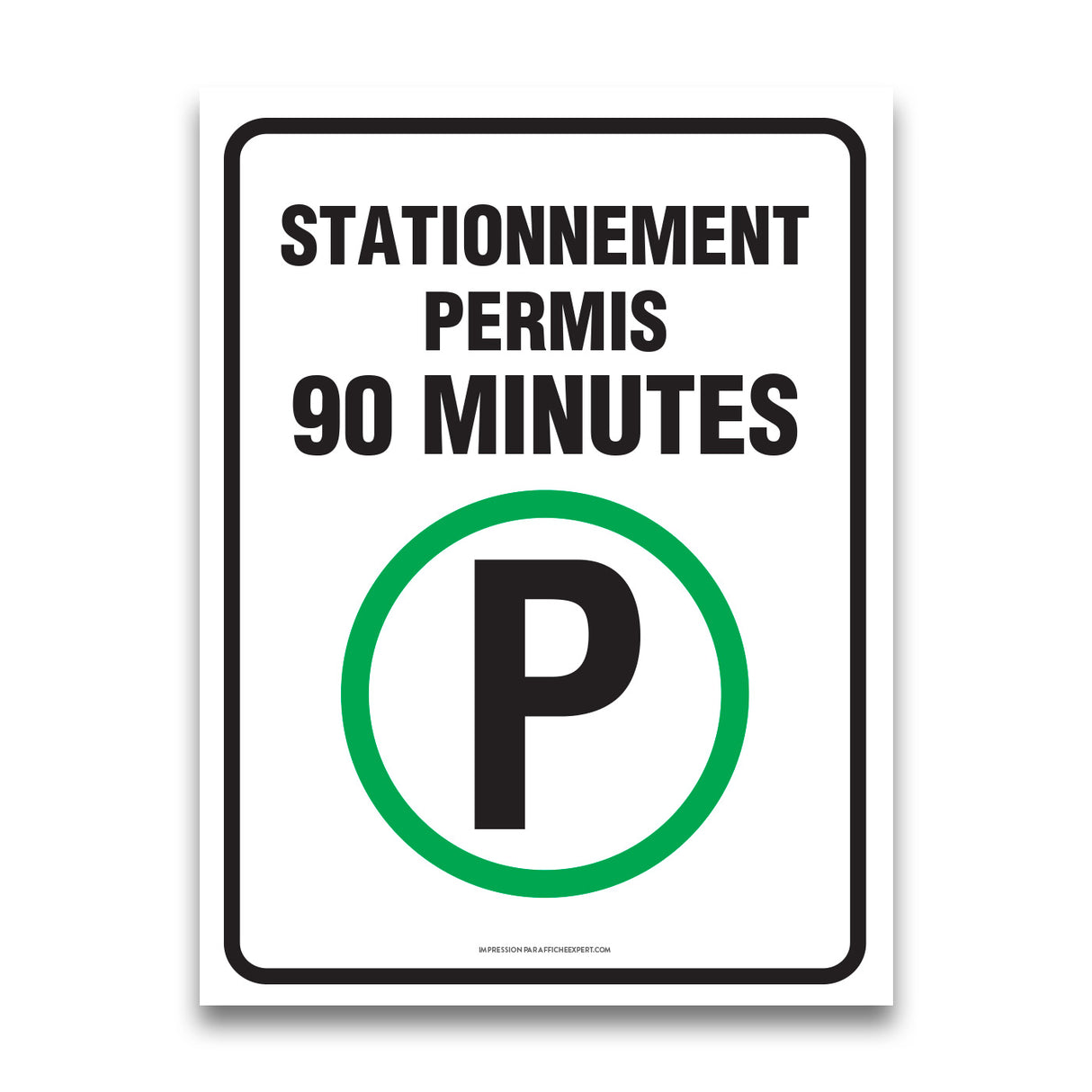 Stationnement - 90 minutes