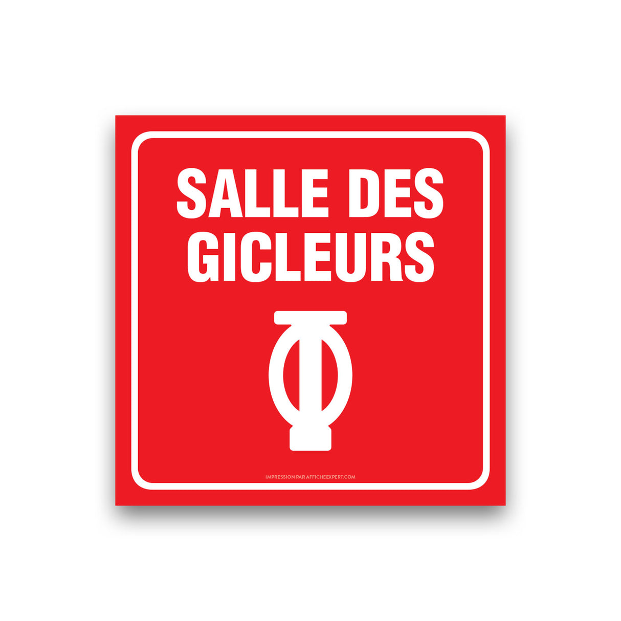 Salle des gicleurs