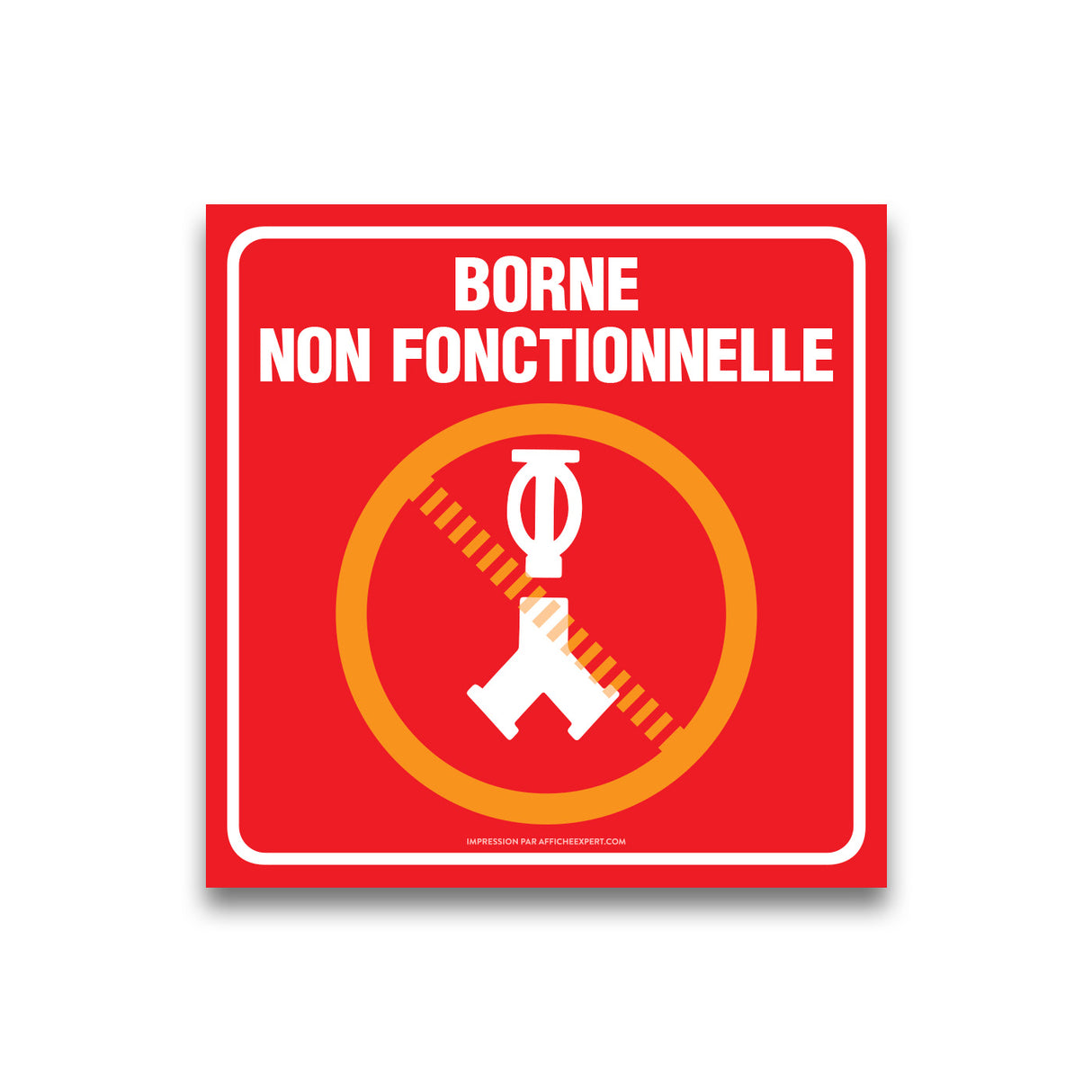 Siamoise incendie - Rouge (Gicleurs non fonctionnels)