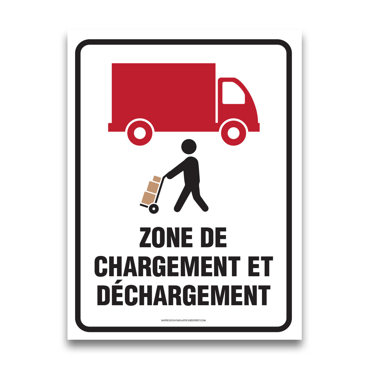 Zone de chargement / déchargement