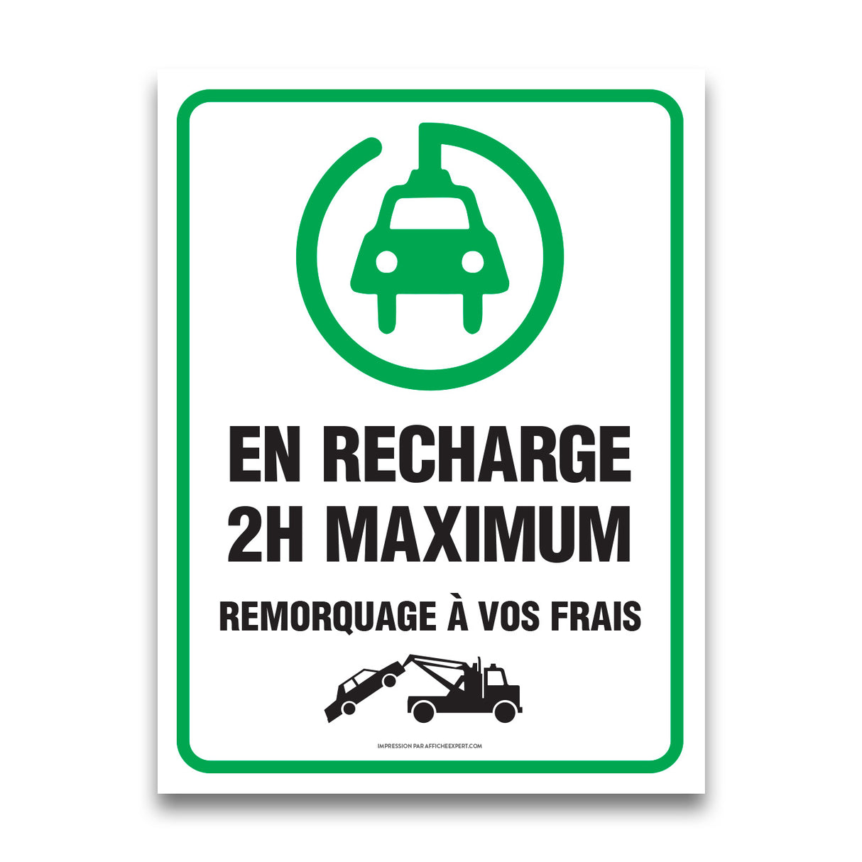 Véhicule en recharge - 2h maximum (Véhicule électrique)