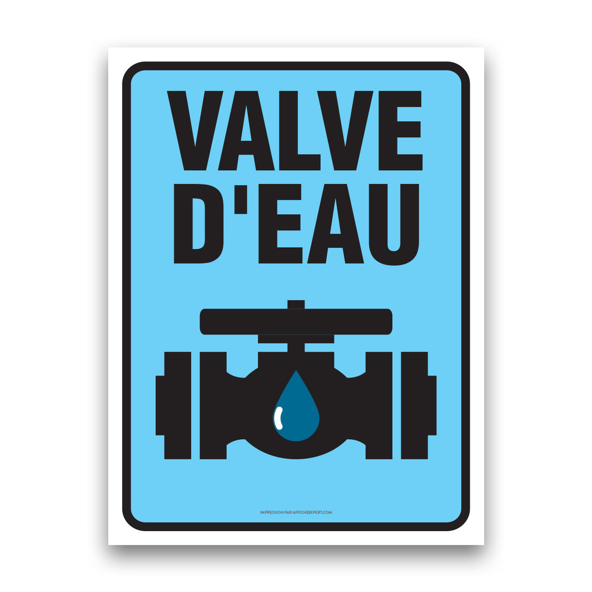 Valve d'eau