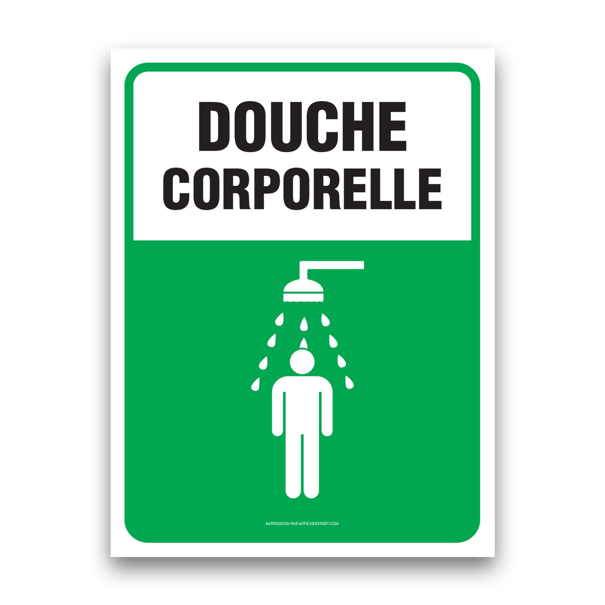 Douche corporelle