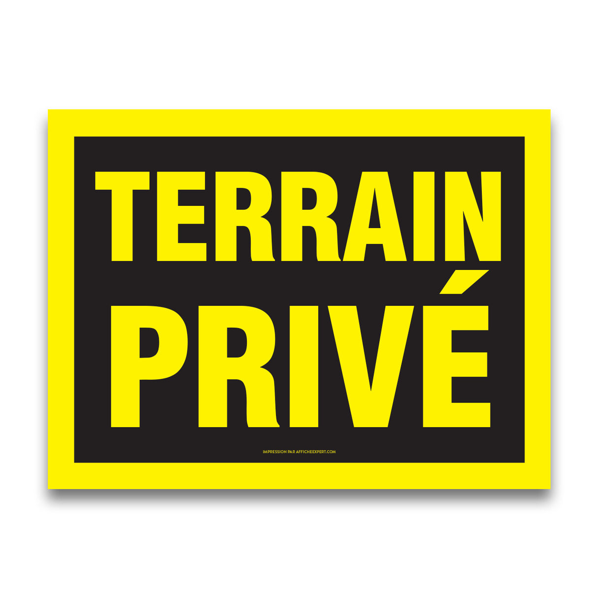 Terrain privé