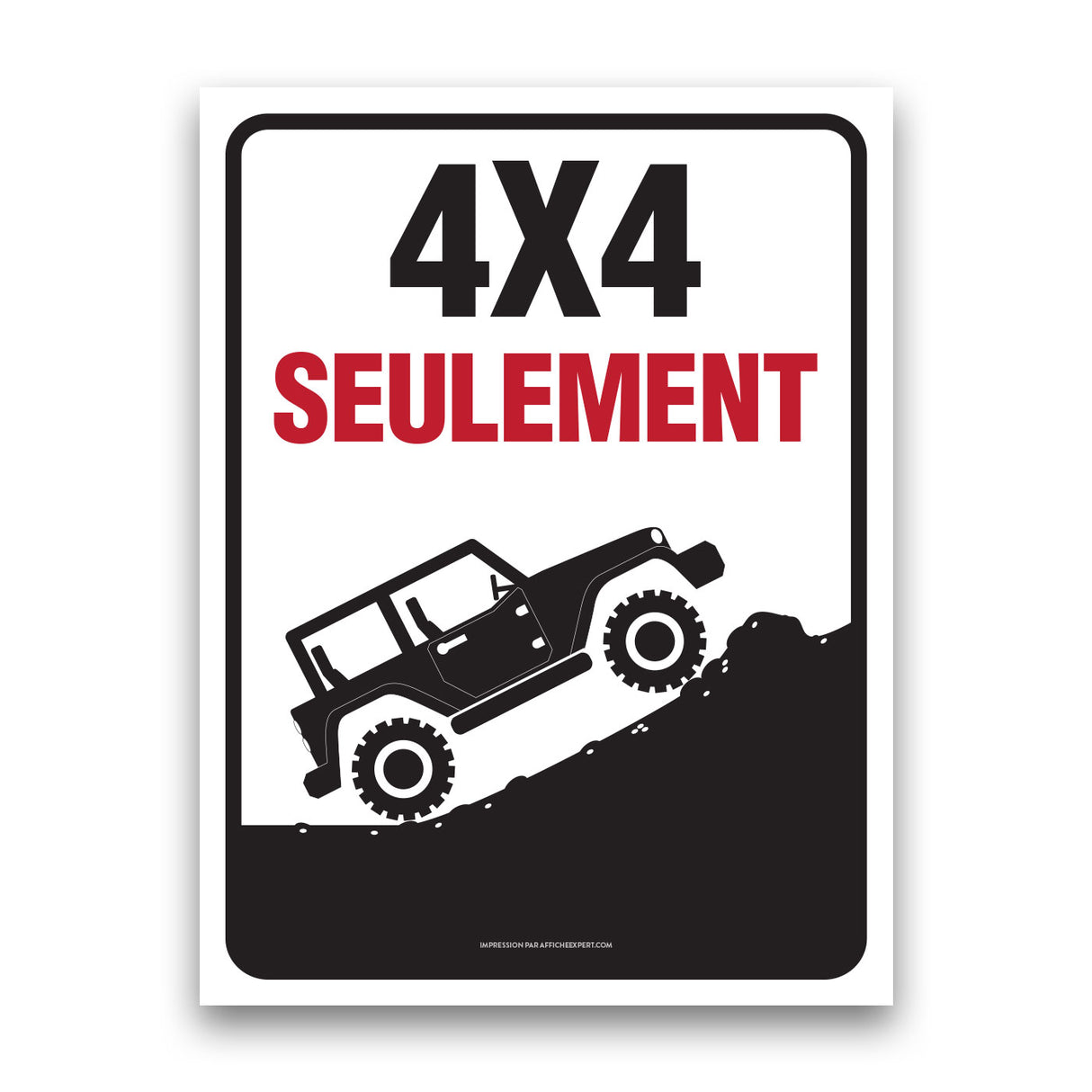 4x4 seulement