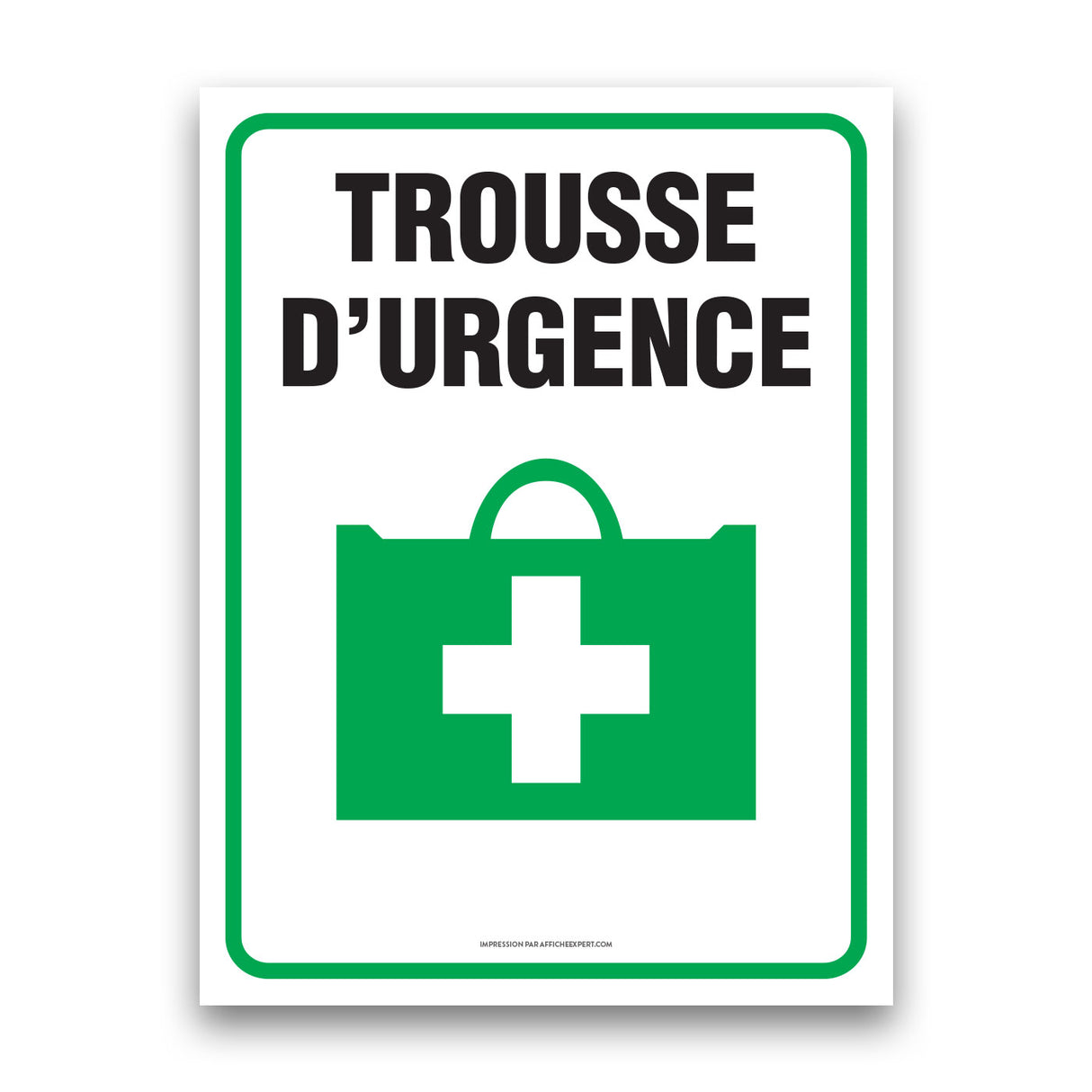 Trousse d'urgence