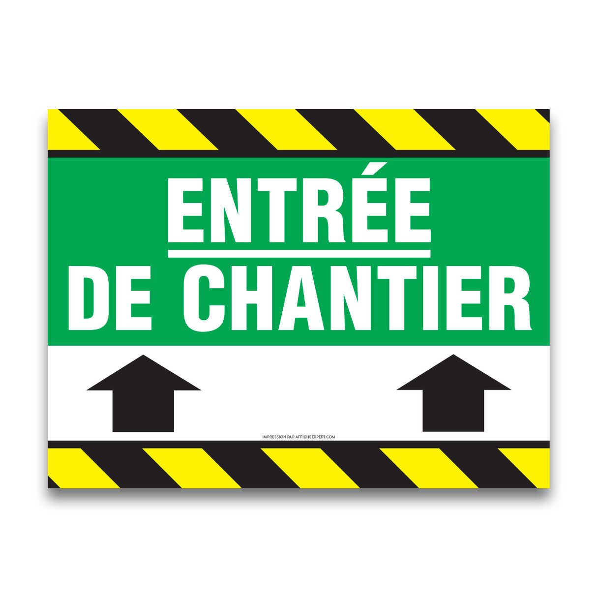Entrée de chantier