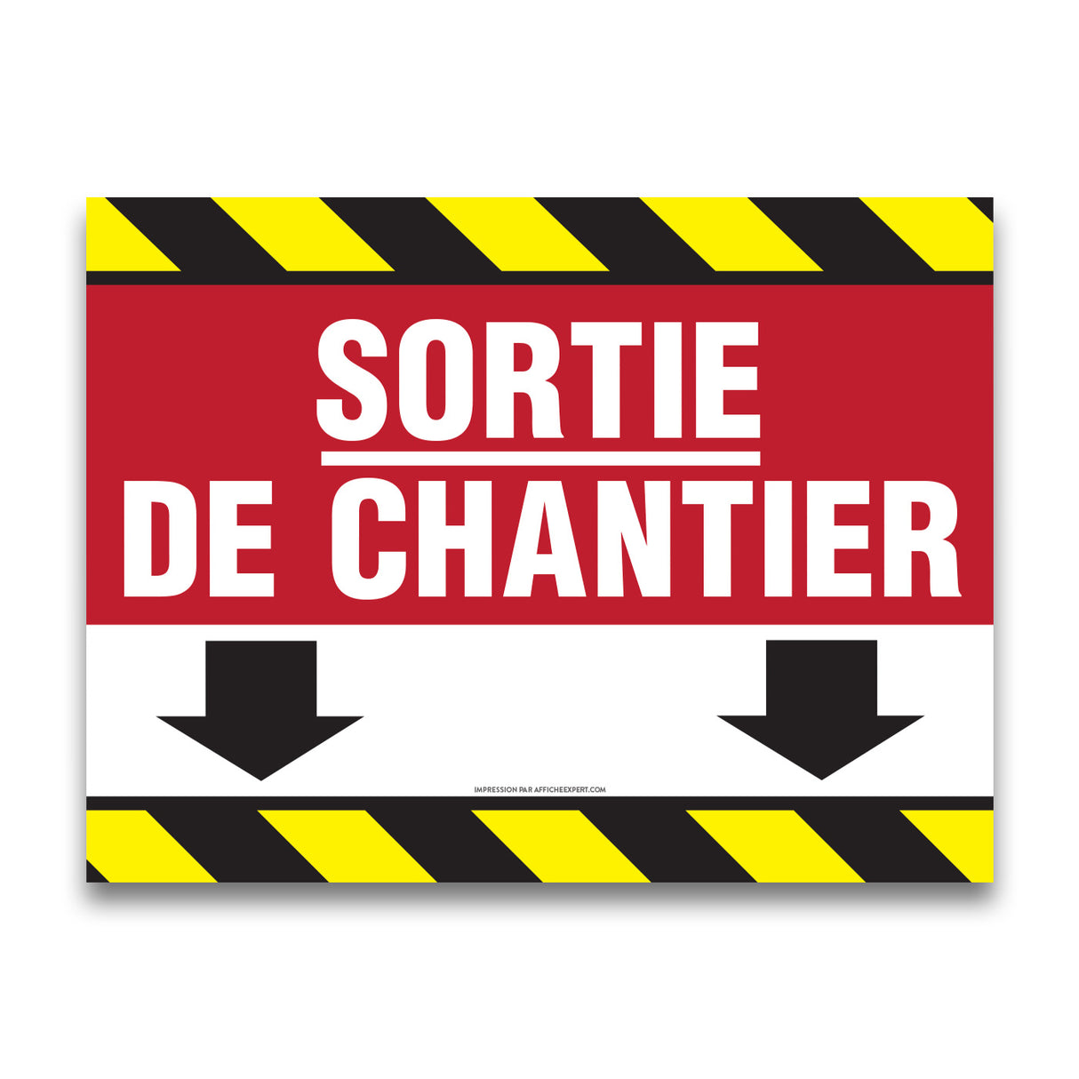 Sortie de chantier