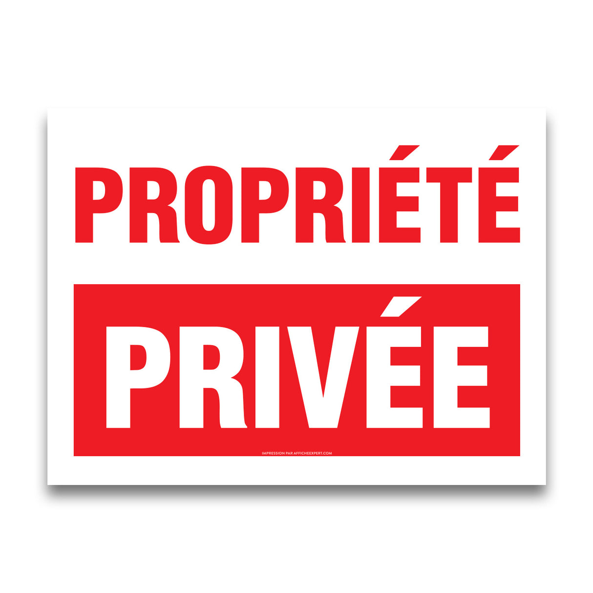 Propriété privée