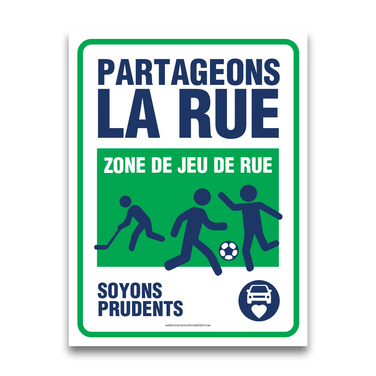 Partageons la rue - Zone de jeu de rue