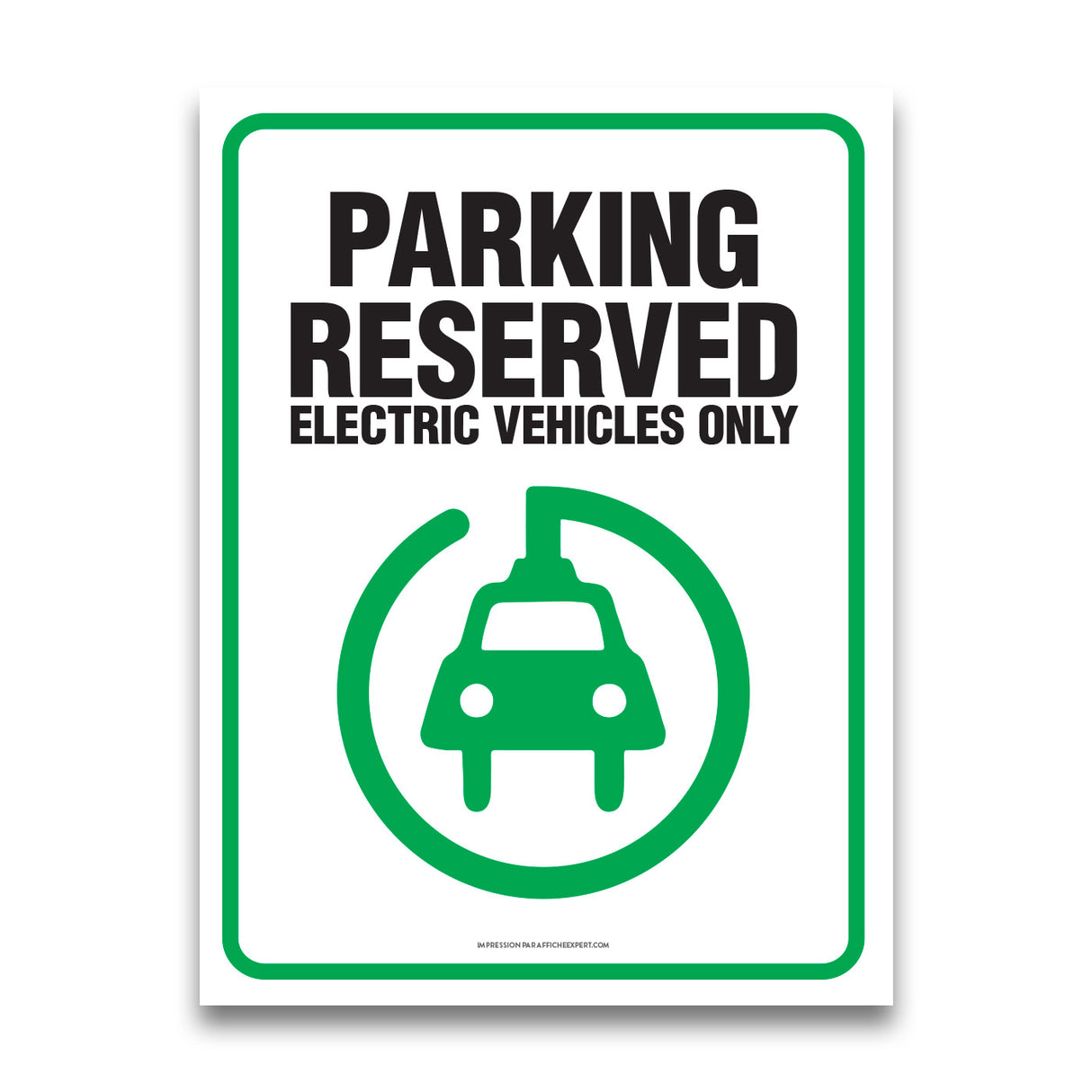 Reserved Parking - Electric Vehicle
