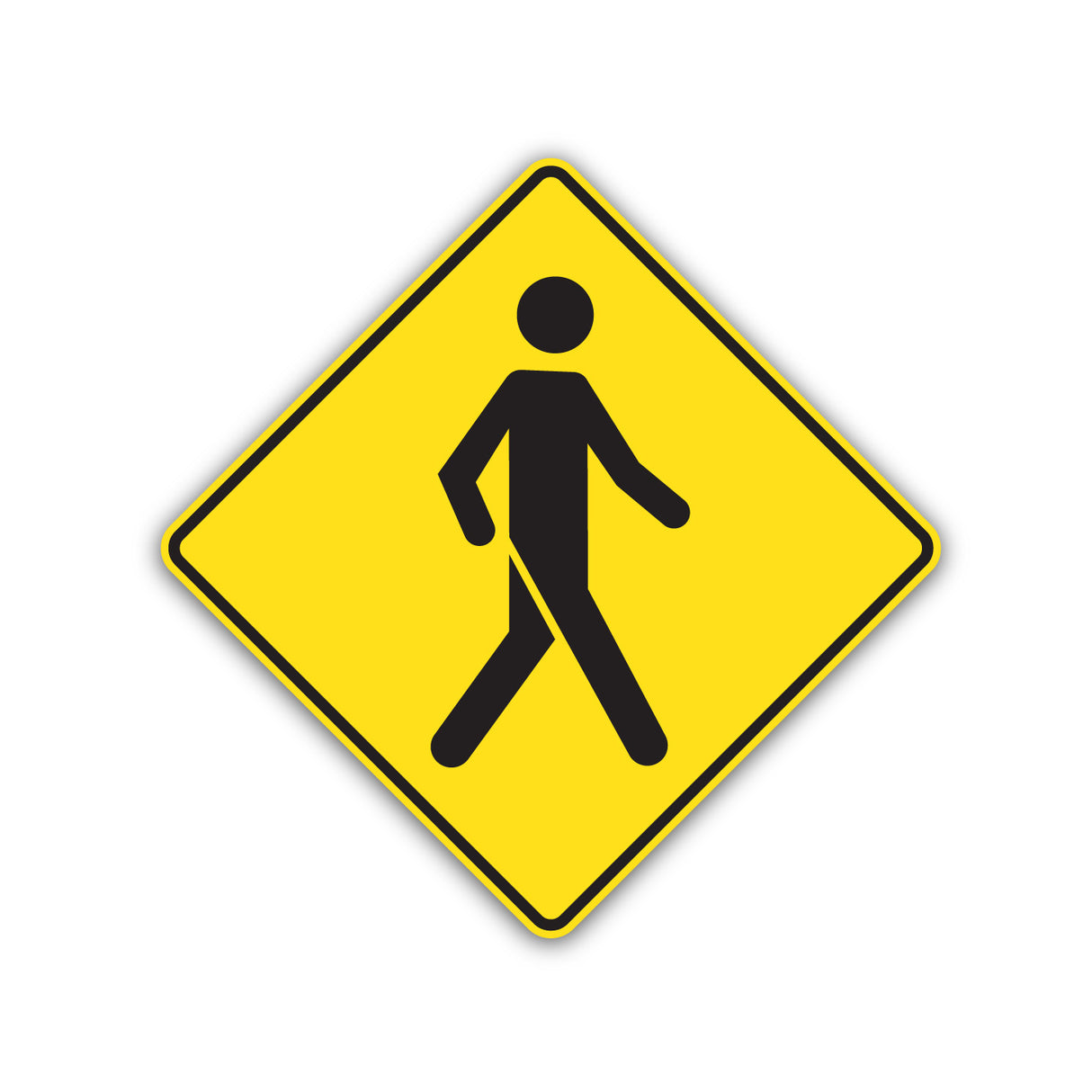 Signal avancé de passage pour piétons (D-270-2-G)