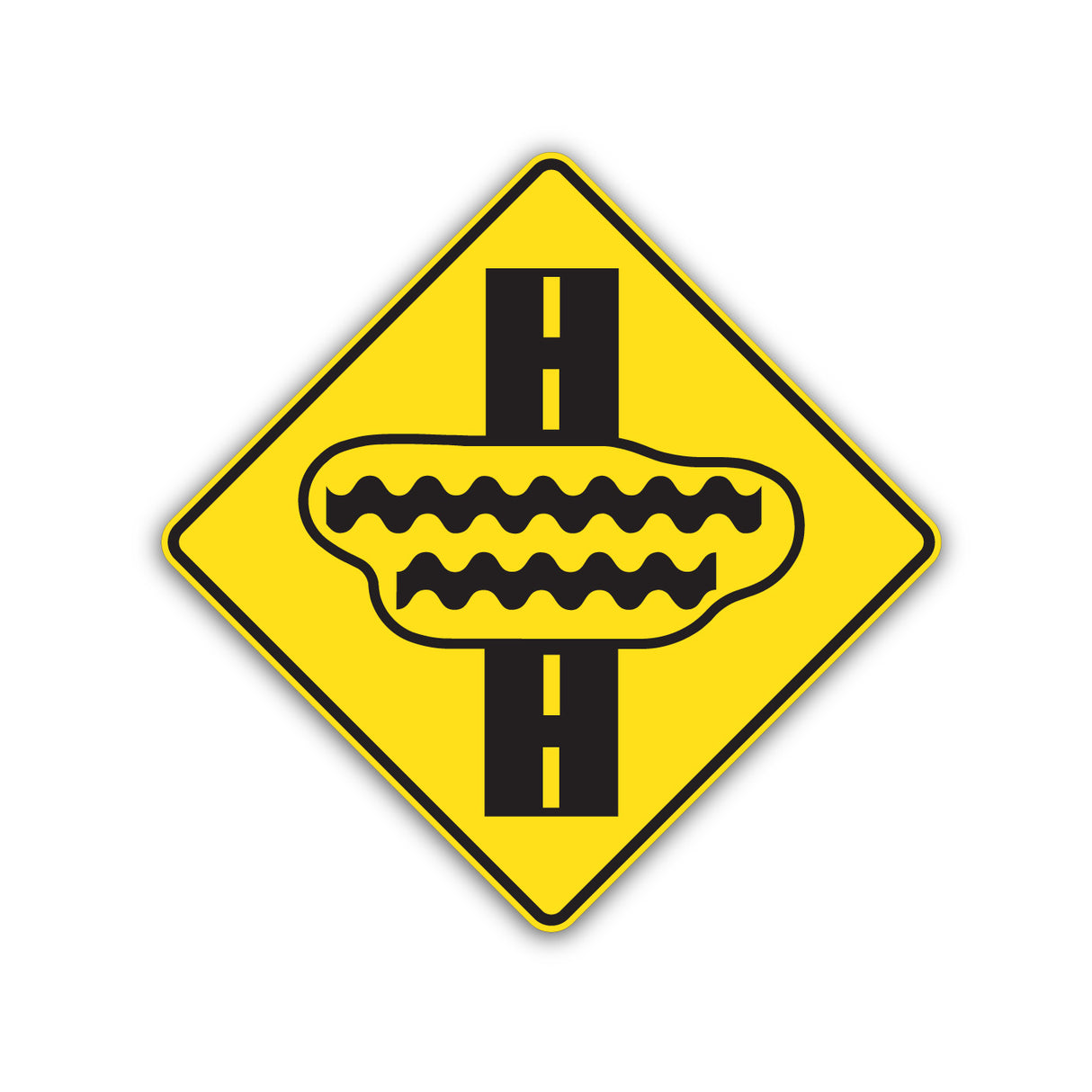 Chaussée inondée (D-330)