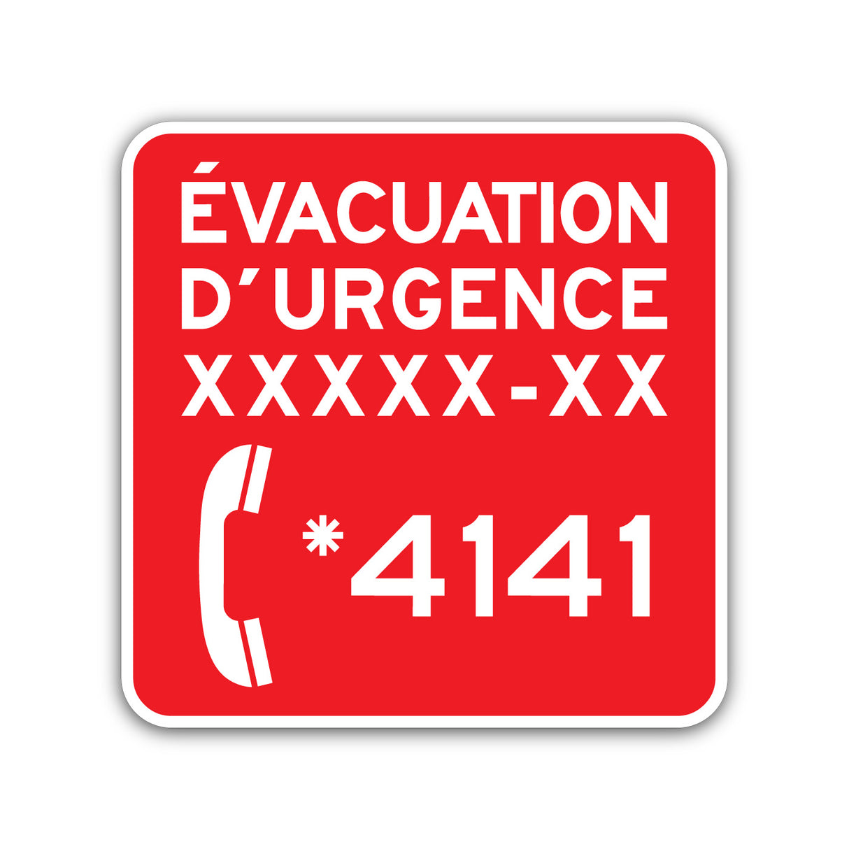 Évacuation d'urgence (4141) (I-377-2)