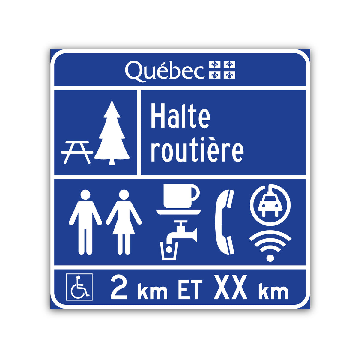 Halte routière (I-420-2)