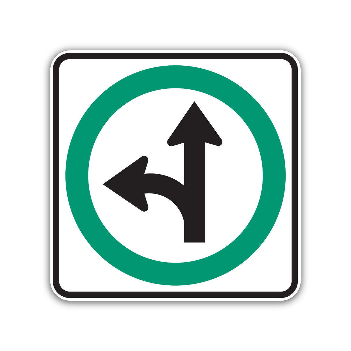 Manoeuvres obligatoires ou interdites à certaines intersections (P-110-3-G)