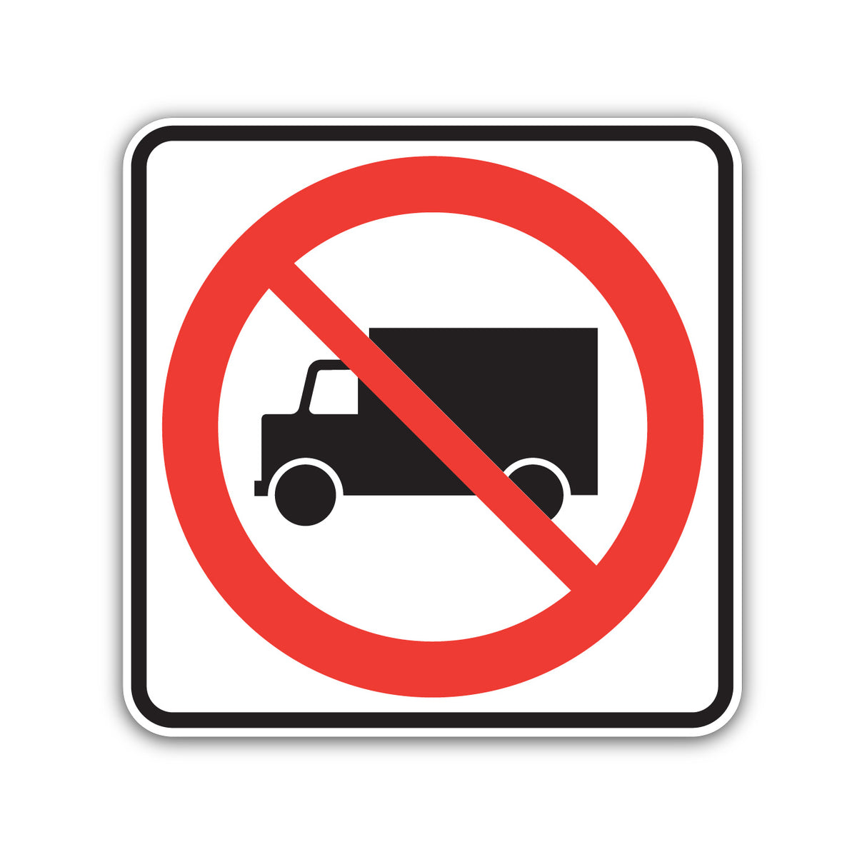 Accès interdit aux camions (P-130-1)