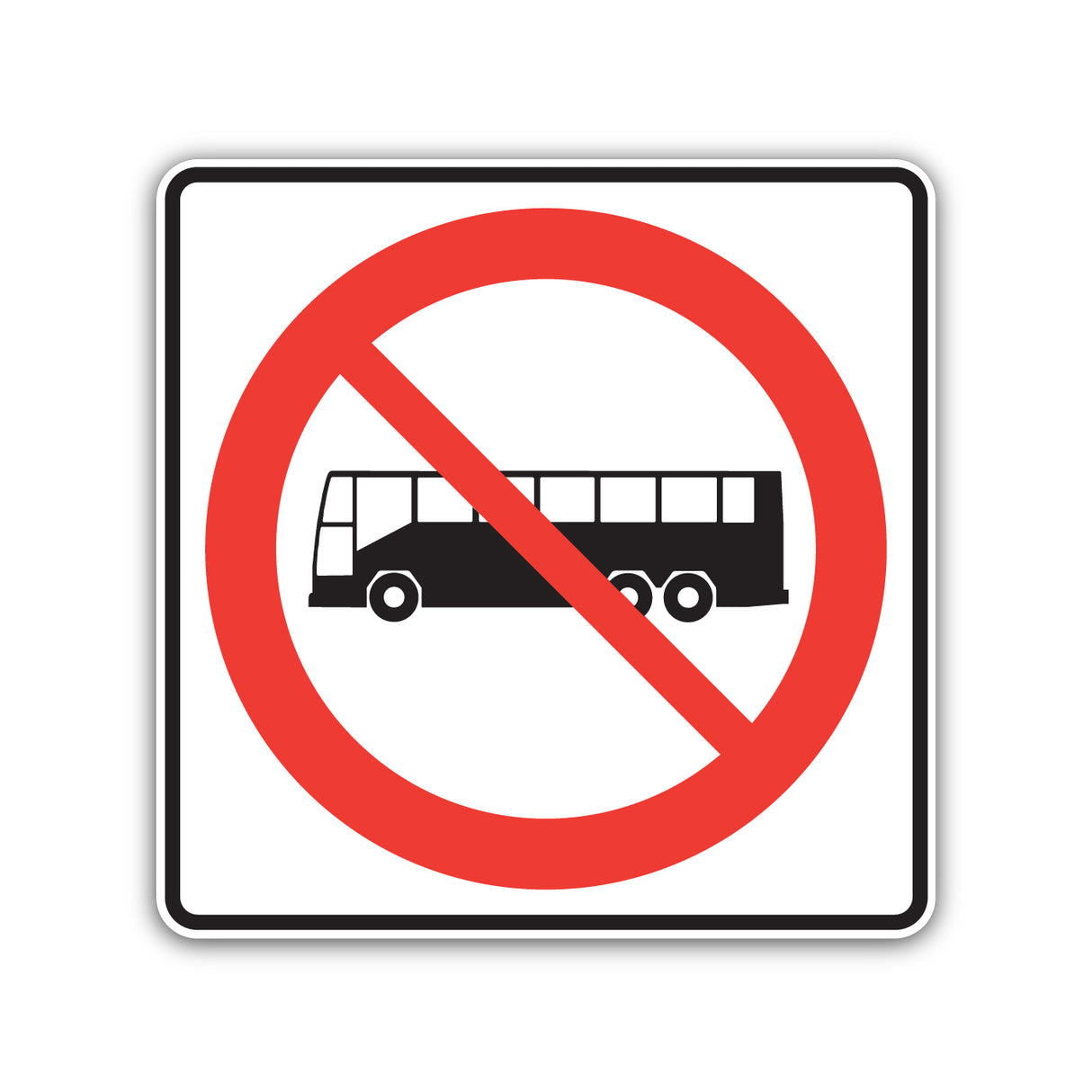 Accès interdit autobus interurbains (P-130-22)