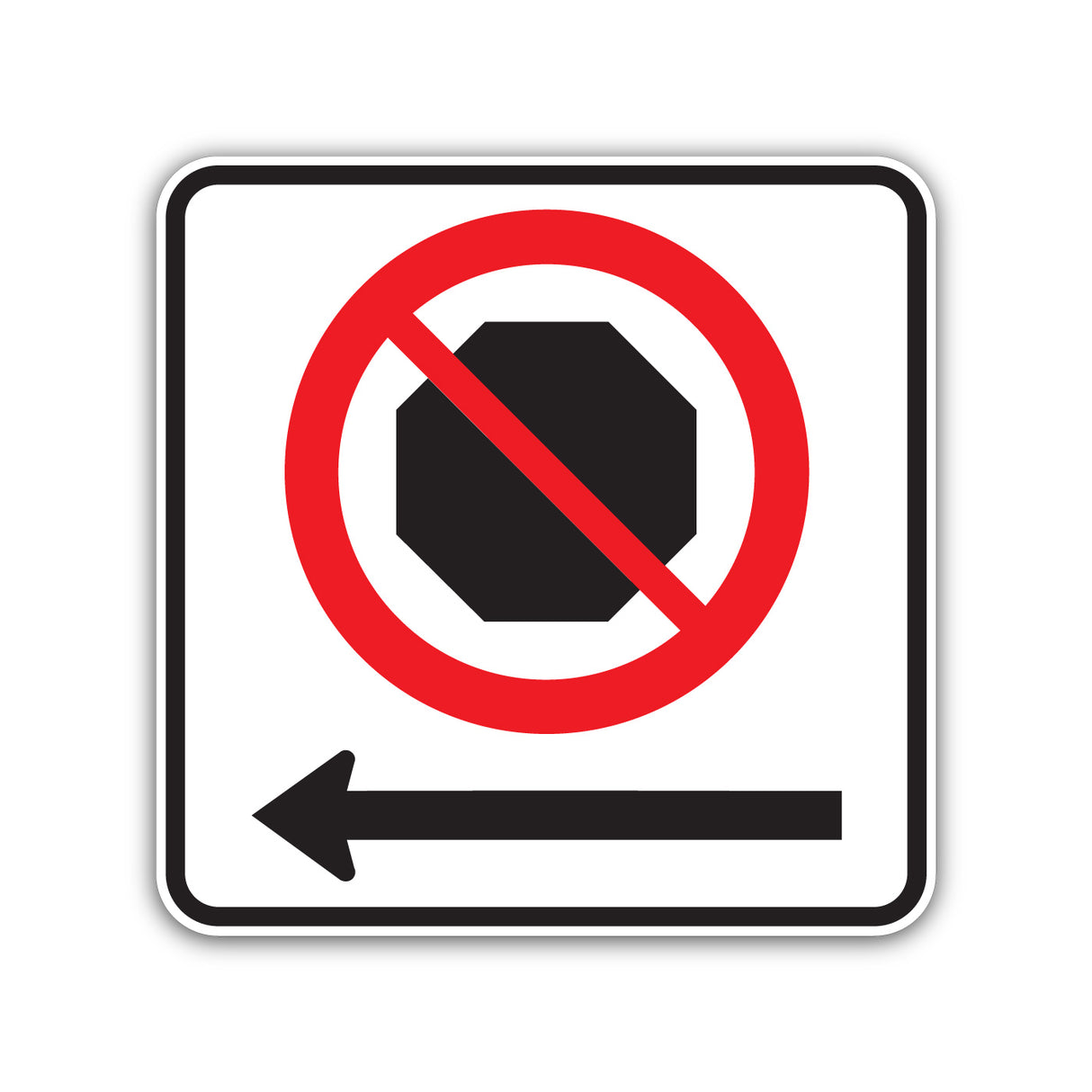 Arrêt interdit (P-160-3-G)