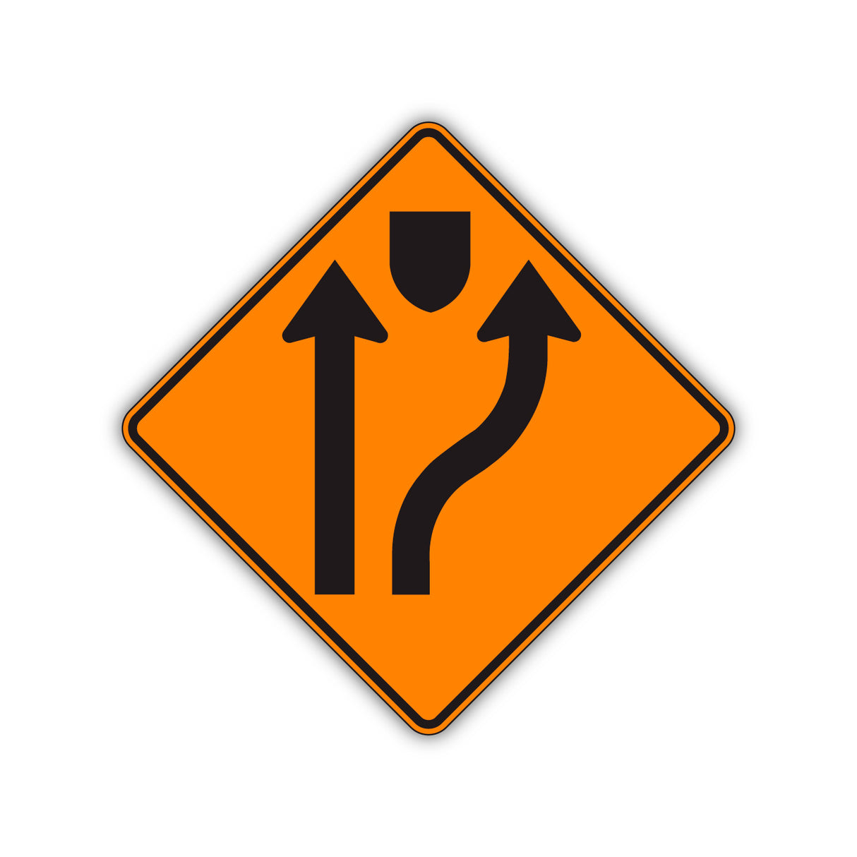 Déviation de voie (T-110-3-D)