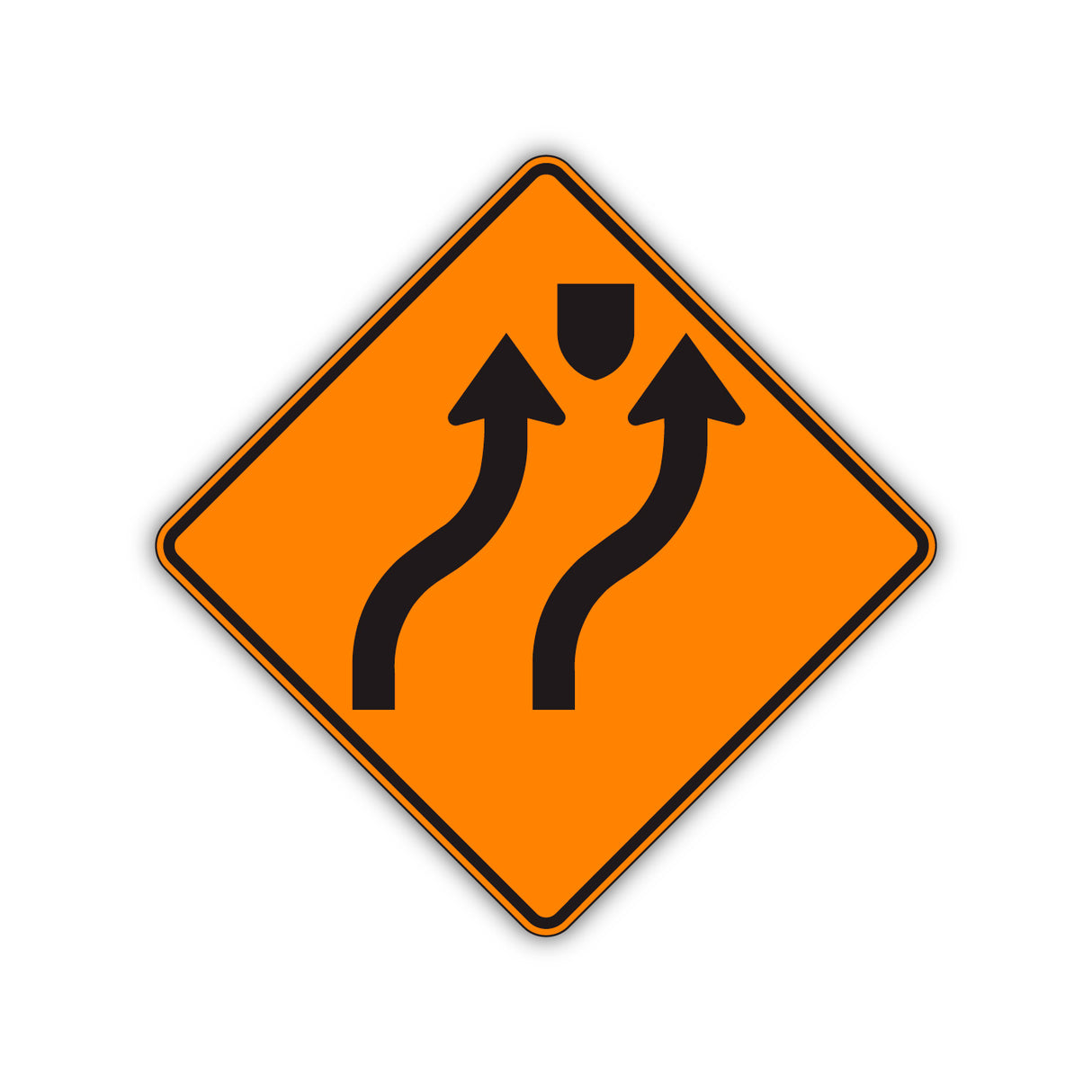 Déviation de voie (T-110-7-D)