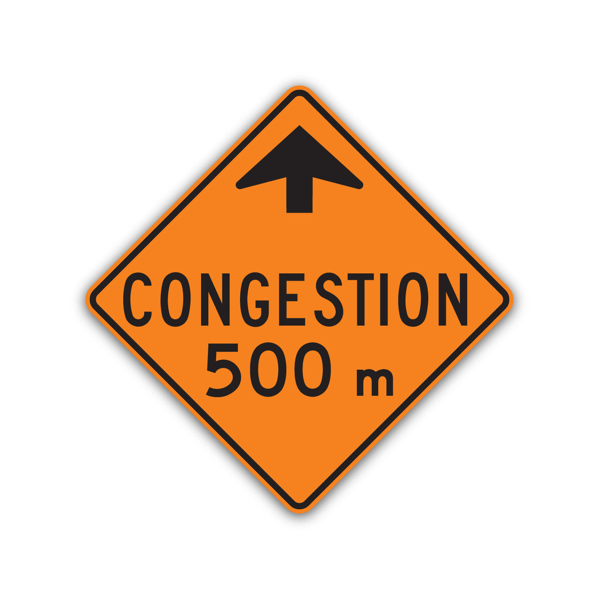Signal avancé de congestion 500 m (T-230-1)
