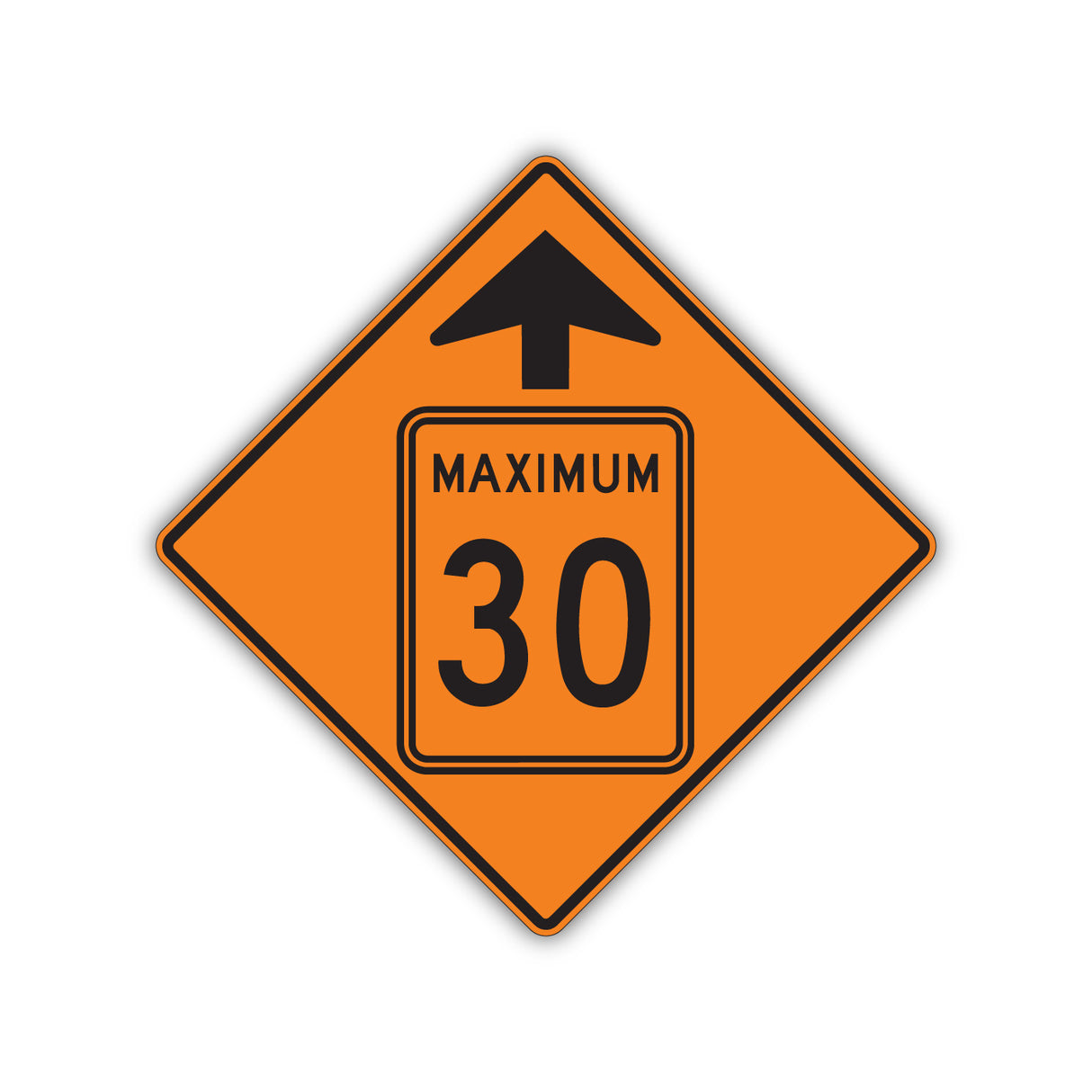 Signal avancé de limite de vitesse 30 km/h (T-70-2-30)