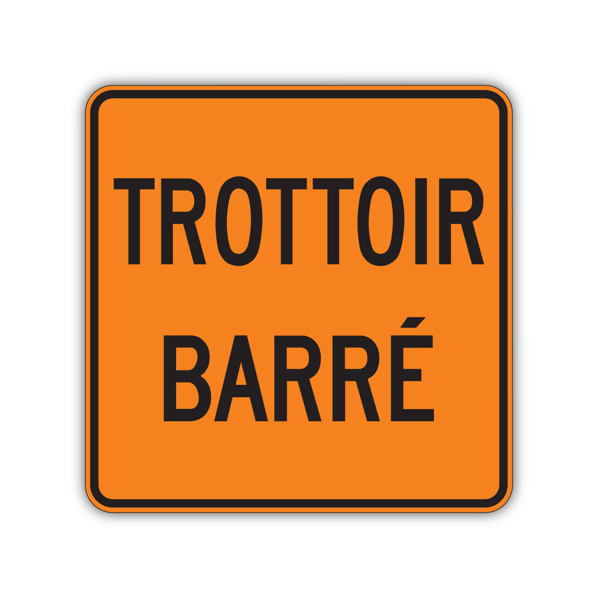 Trottoir barré (T-80-3)