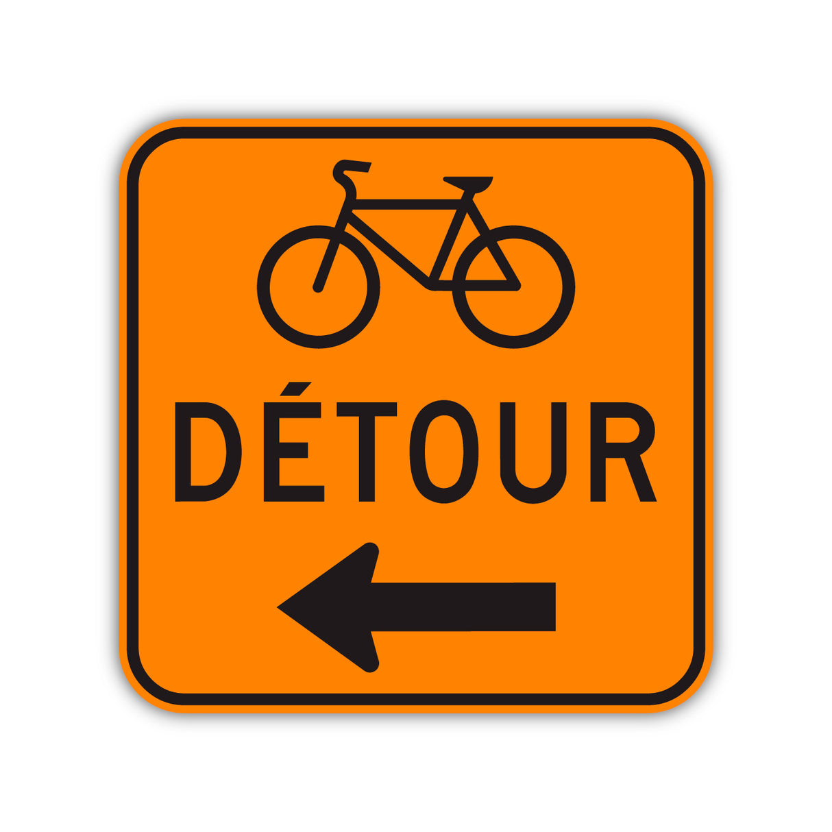 Détour pour cyclistes (T-90-6-G)