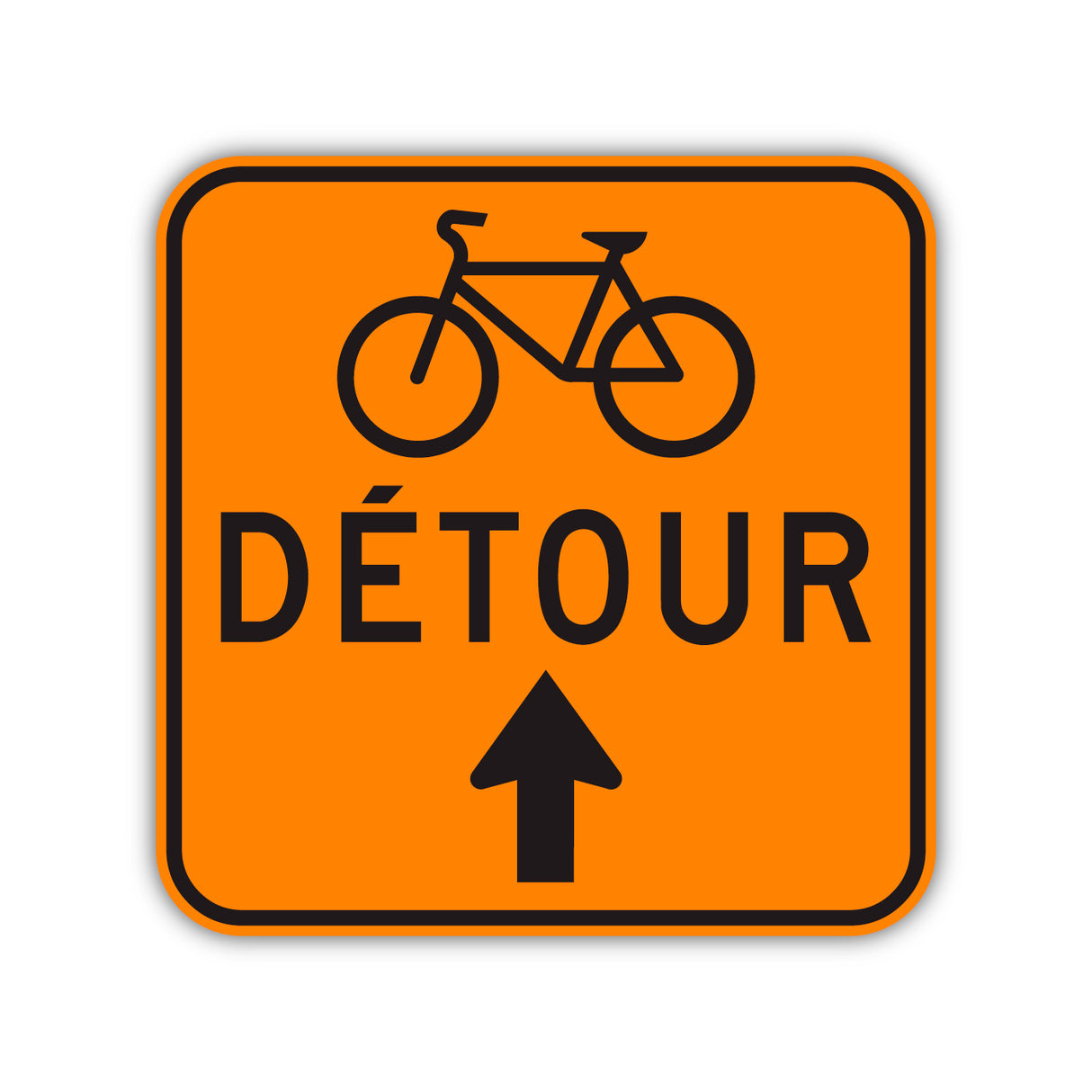 Détour pour cyclistes (T-90-7)