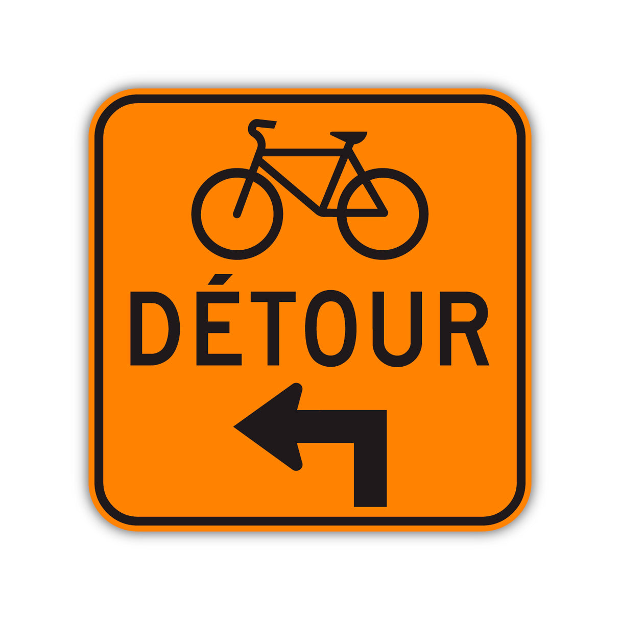 Détour pour cyclistes (T-90-8-G)