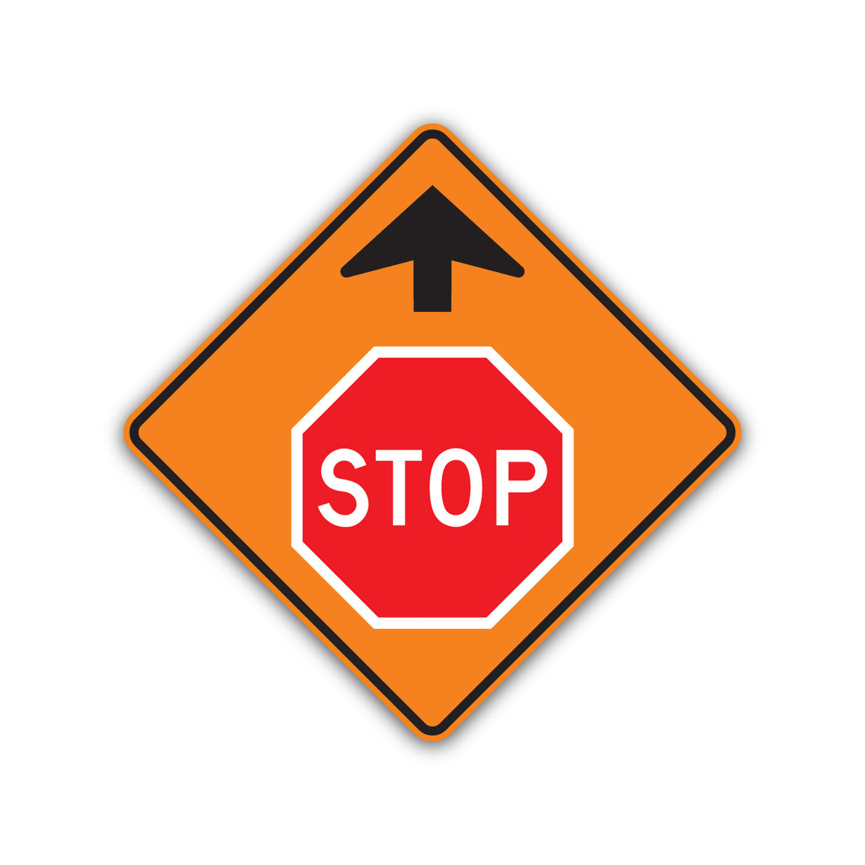 Signal avancé d'arrêt (T-D-10-1-S)