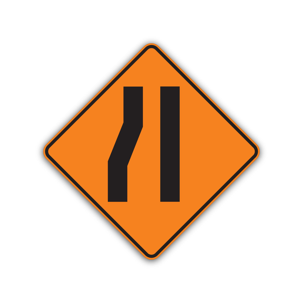 Chaussée rétrécie (T-D-210-2-G)