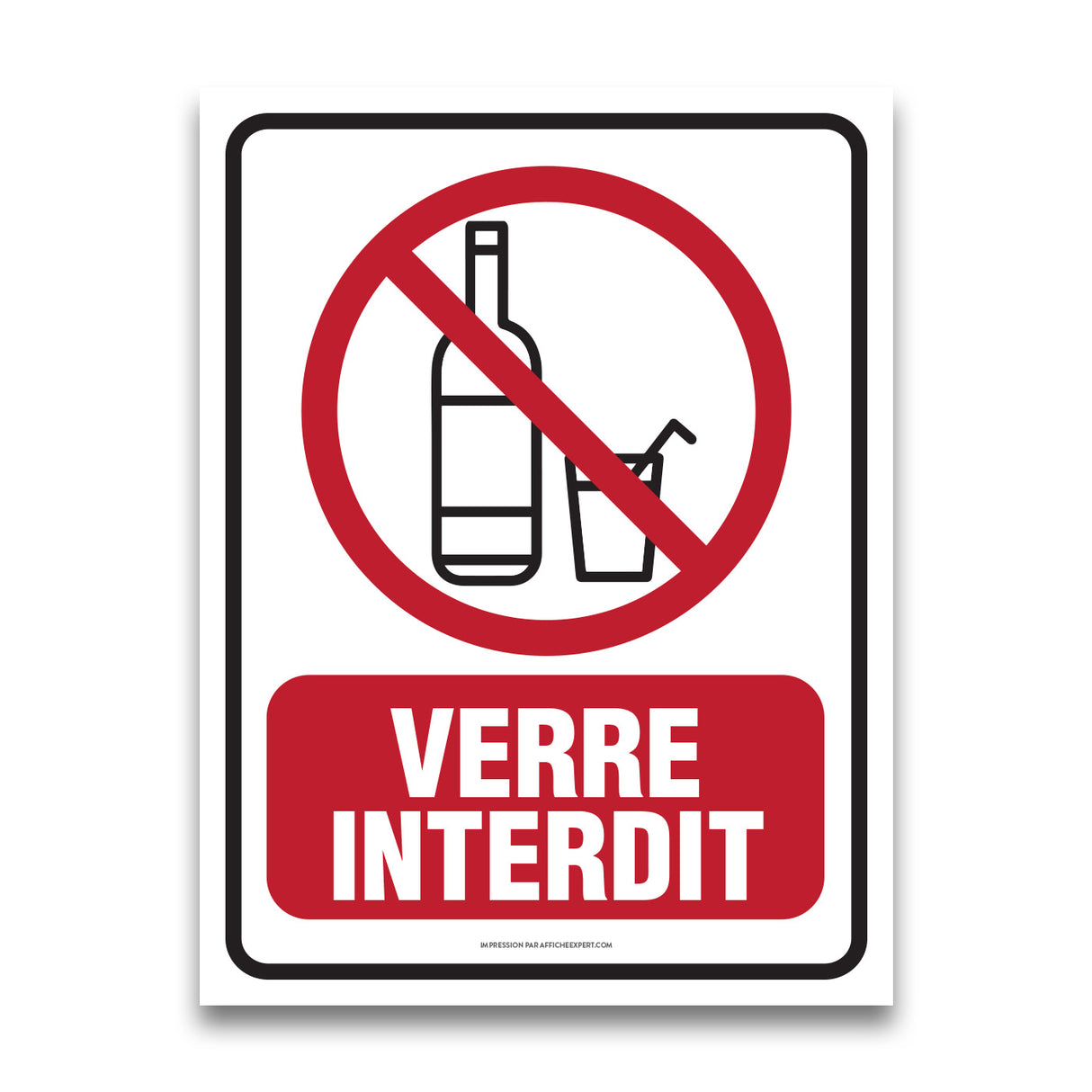Verre interdit