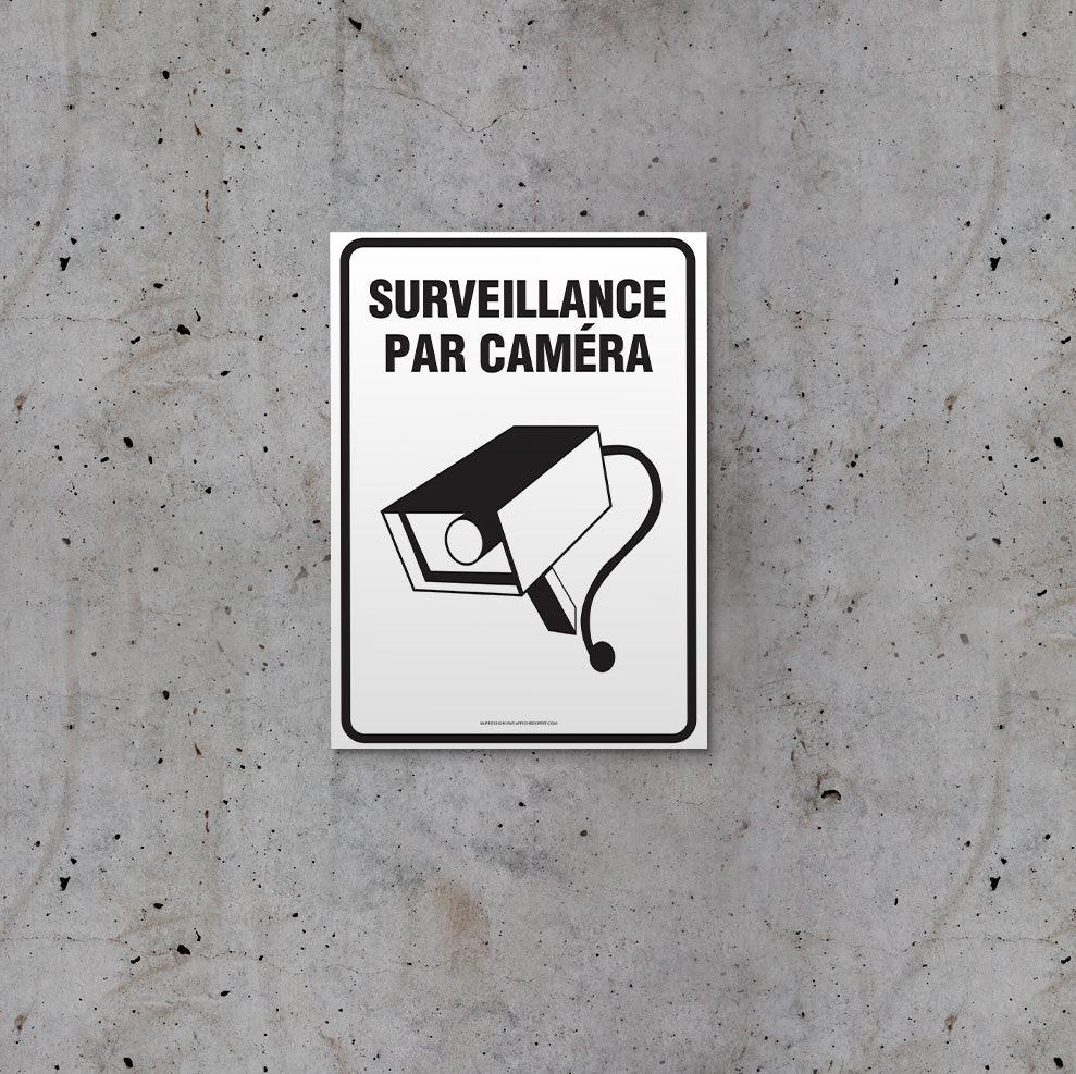 Affiche - Surveillance par caméra