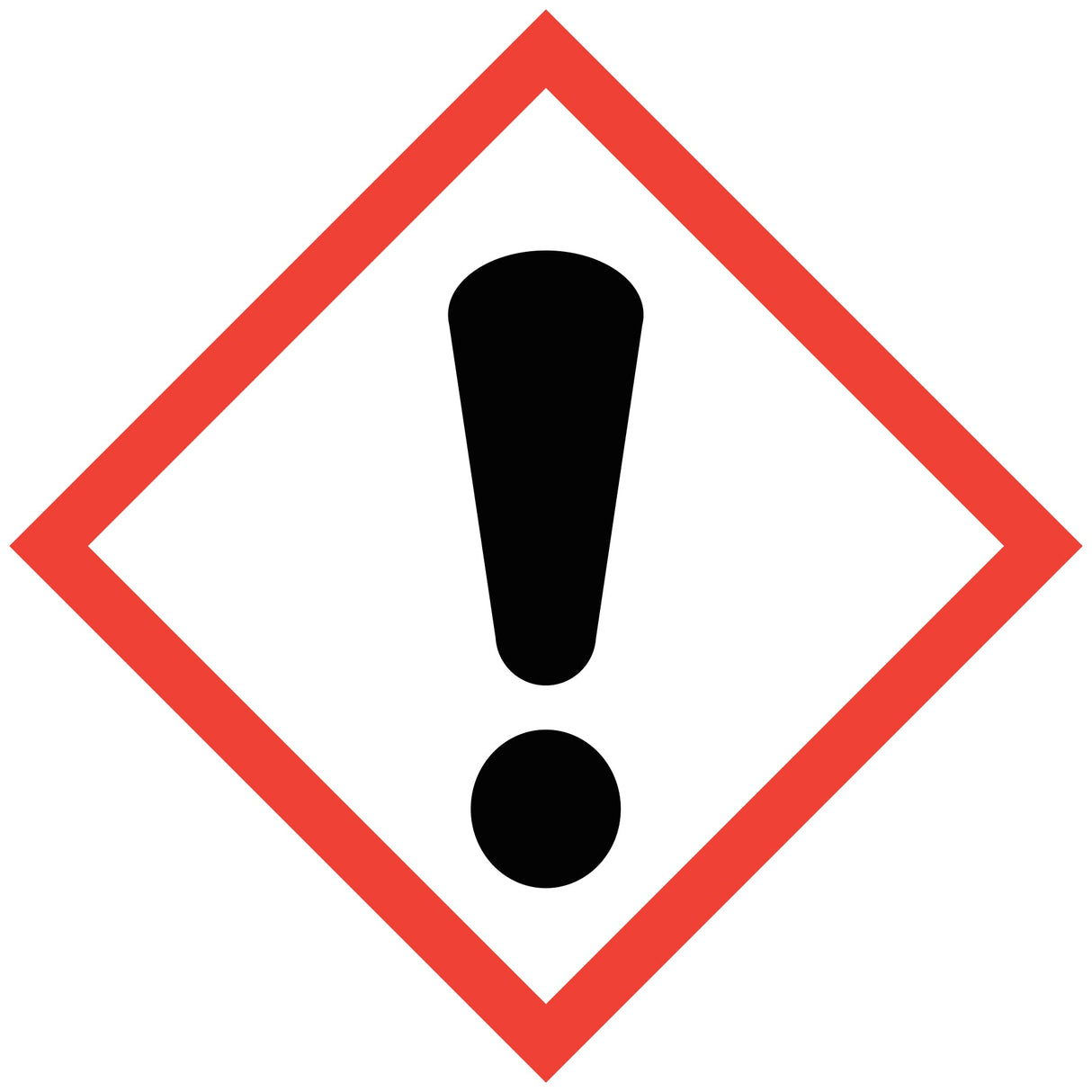 Affiche SIMDUT - Point d'exclamation