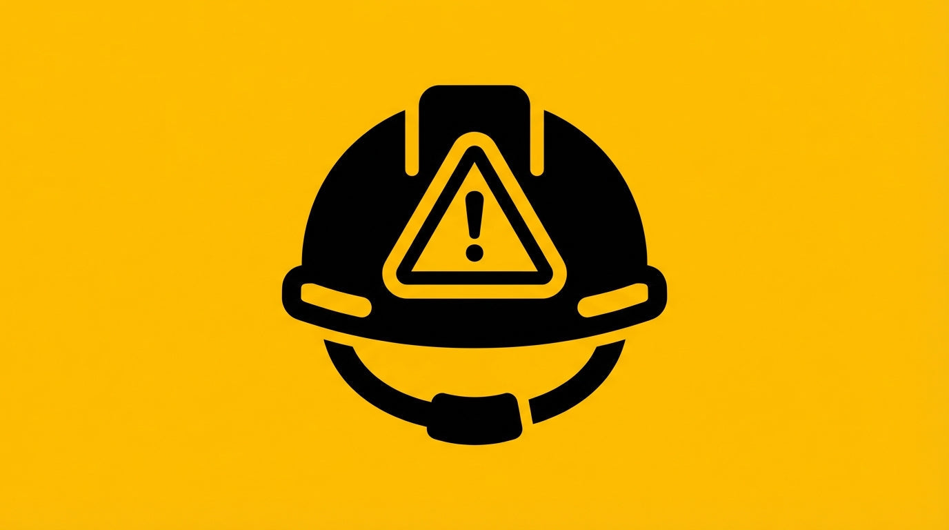 Pictogramme de signalisation de sécurité pour chantier de construction