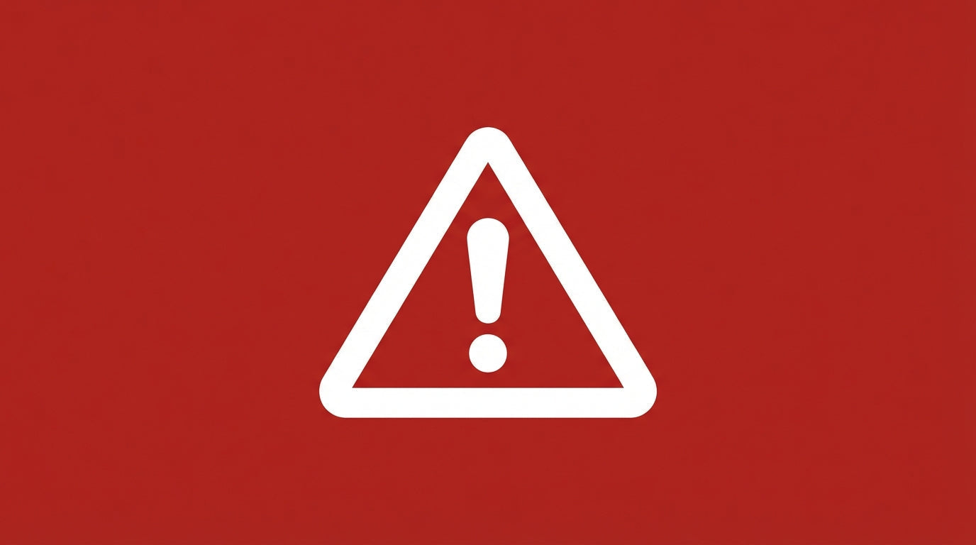 Pictogramme d'avertissement de zone de danger avec triangle et point d'exclamation