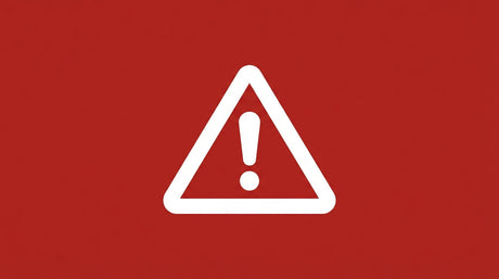 Pictogramme d'avertissement de zone de danger avec triangle et point d'exclamation