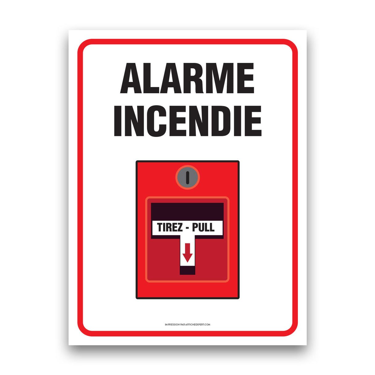 Alarme d'incendie