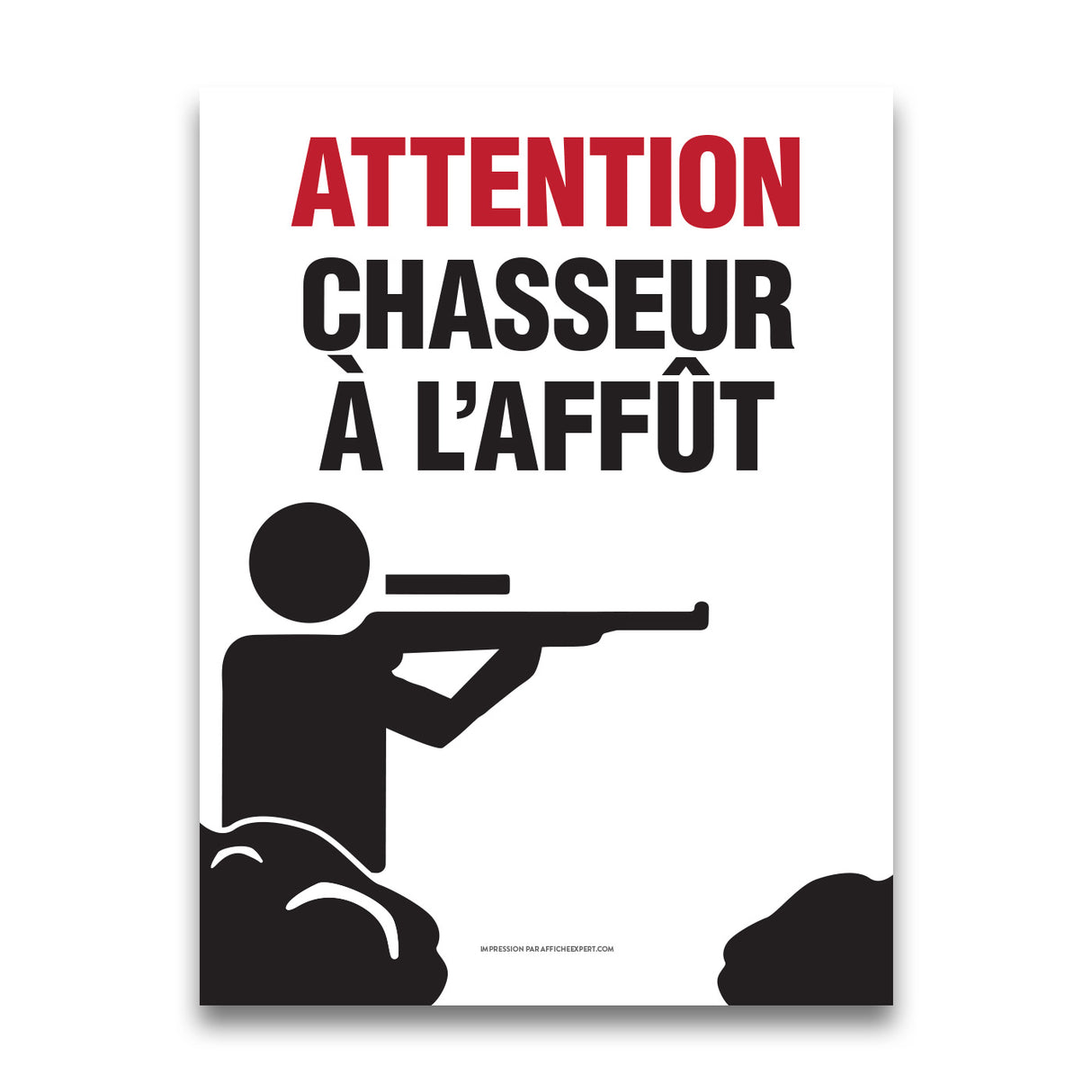 Attention chasseur à l'affût