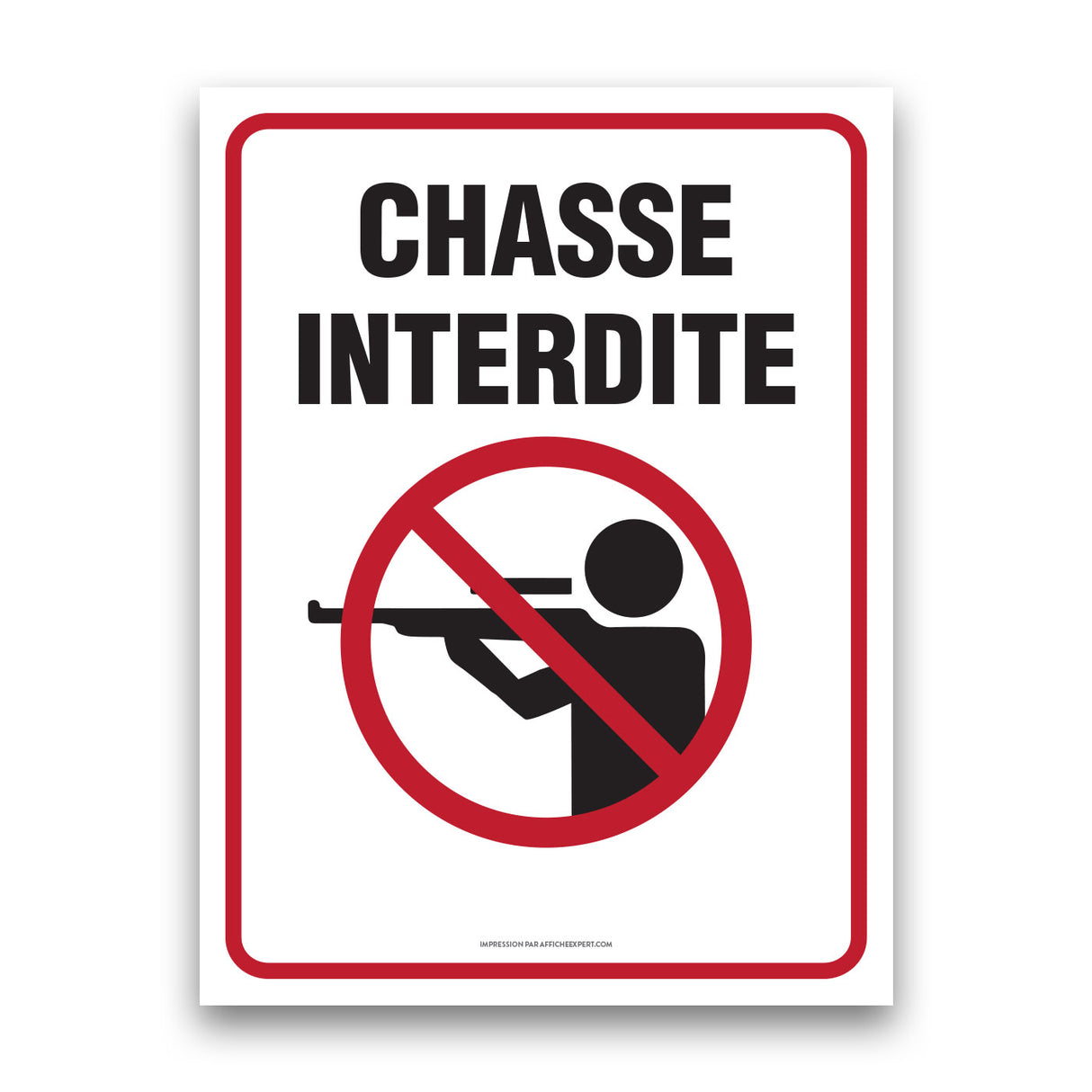 Chasse interdite