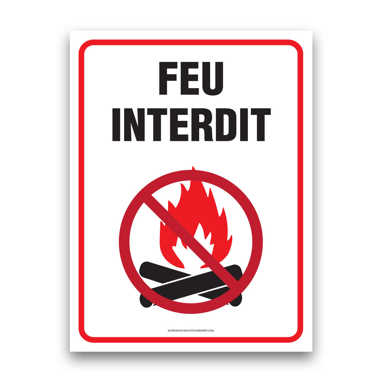 Feu interdit