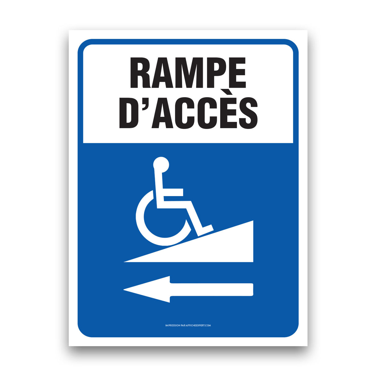 Rampe d'accès - Mobilité réduite